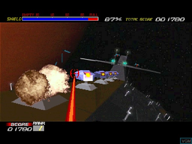 Image in-game du jeu Galaxian^3 sur Sony Playstation